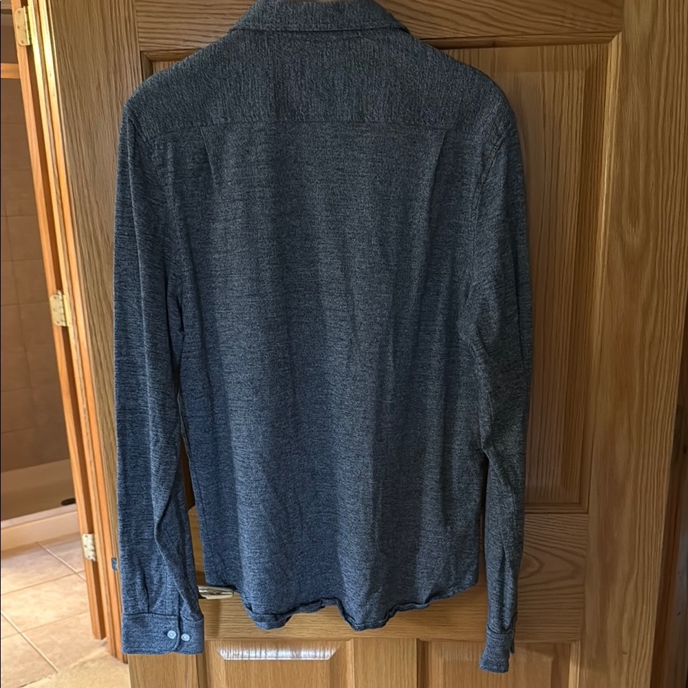 Original Penguin Gray Casual Button Down Shirt - Picture 2 of 4
